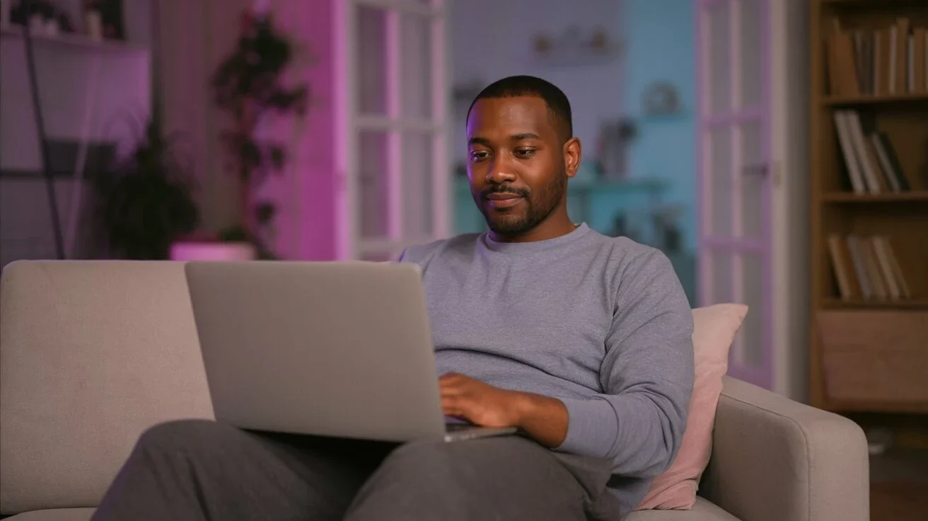 Evenings at the laptop