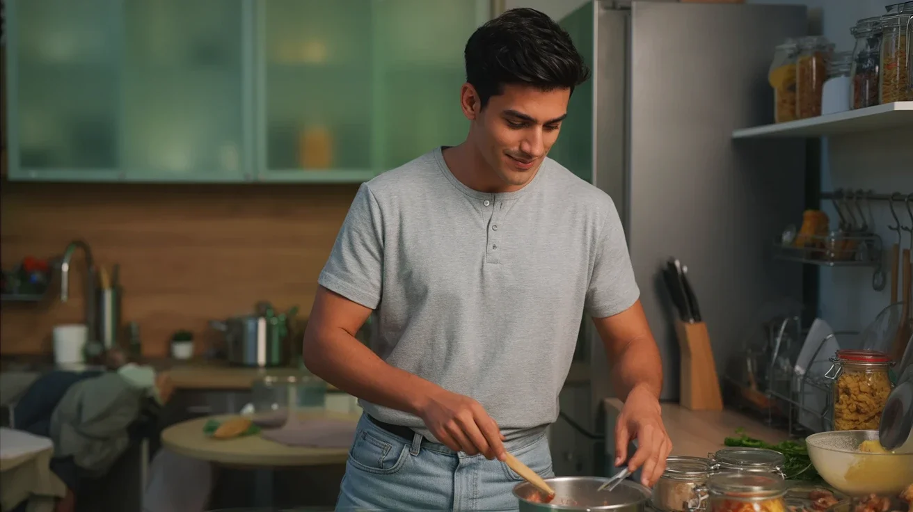 Supper in the kitchen